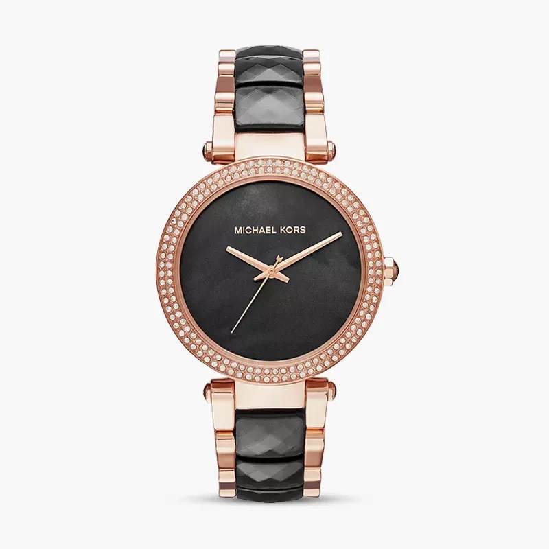 Michael Kors Parker Black MOP Dial Ladies Watch | MK6414